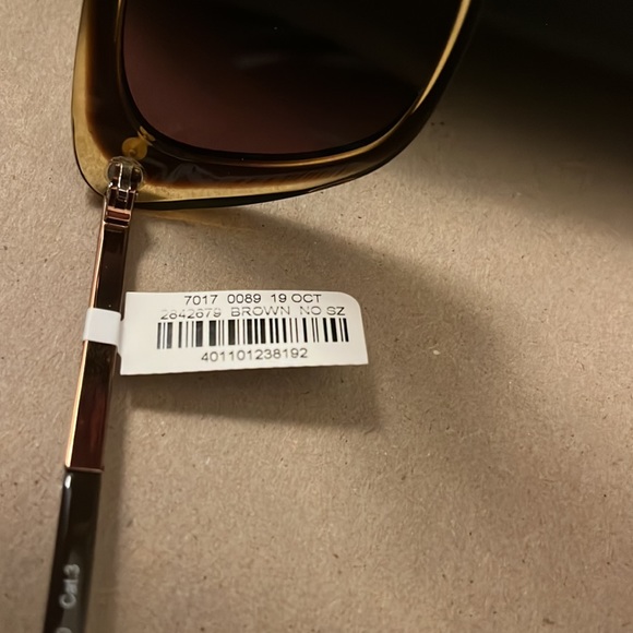 Balmain Paris sunglasses bronze-brown color New - Picture 10 of 10